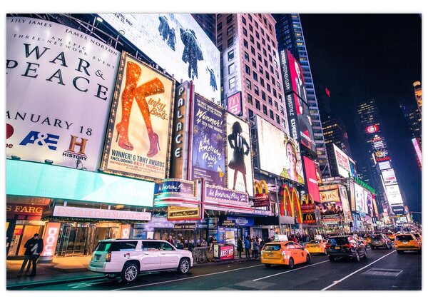Kép - New York Theater District (90x60 cm)