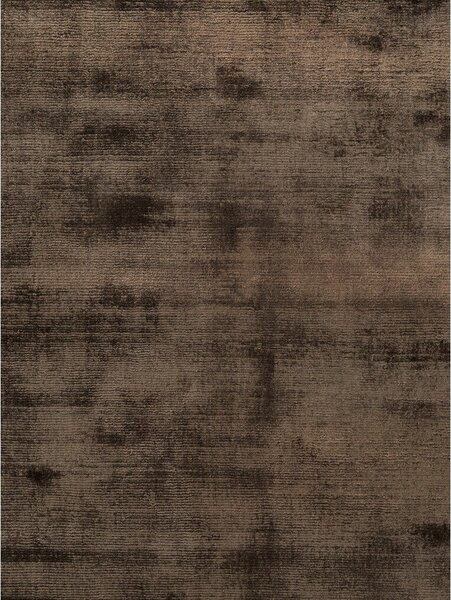 Barna kézi szövésű viszkóz szőnyeg 120x180 cm Noemi – Vikosa