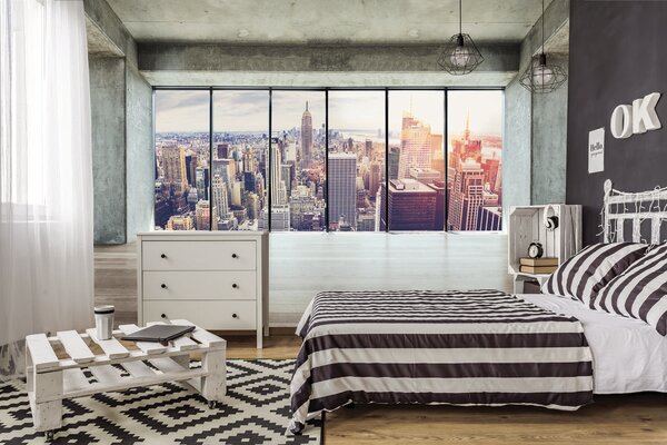 Fotótapéta - New York-i kilátás (152,5x104 cm)