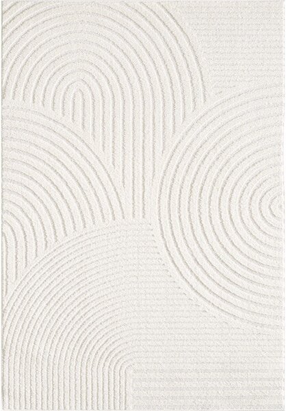 Krémszínű szőnyeg 120x170 cm Whirl – ESTE