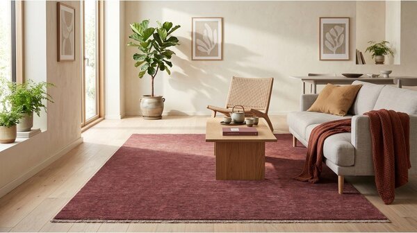 Borvörös szőnyeg 160x230 cm Puro – ESTE