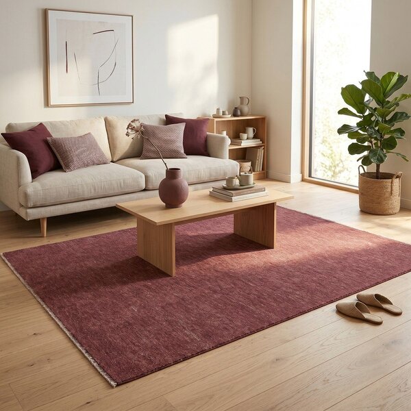 Borvörös szőnyeg 160x230 cm Puro – ESTE