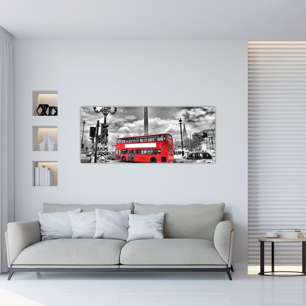 Kép - Trafalgar tér (120x50 cm)