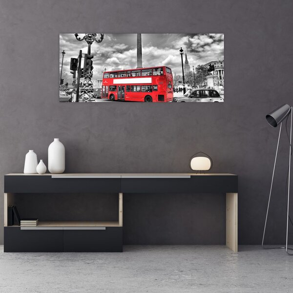 Kép - Trafalgar tér (120x50 cm)