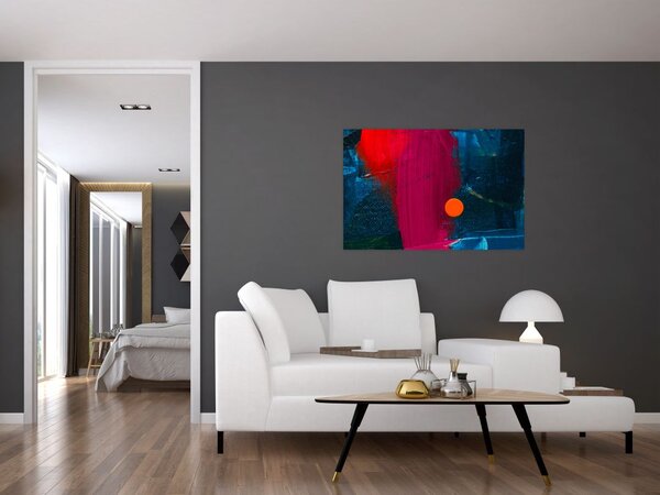 Színek képe (90x60 cm)