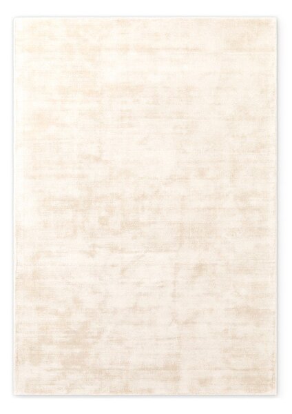 Elefántcsont színű kézi szövésű viszkóz szőnyeg 120x180 cm Noemi – Vikosa