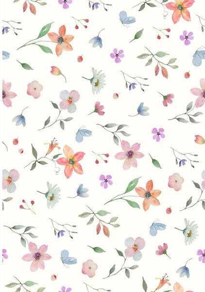 Mosható szőnyeg 50x80 cm Floral – Vitaus