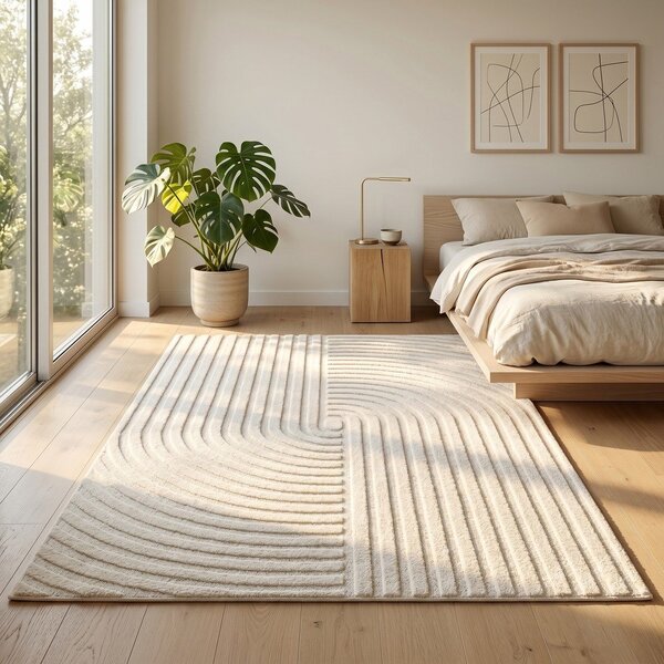 Krémszínű szőnyeg 120x170 cm Serenity – ESTE