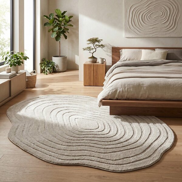 Bézs szőnyeg 160x230 cm Pebble – ESTE