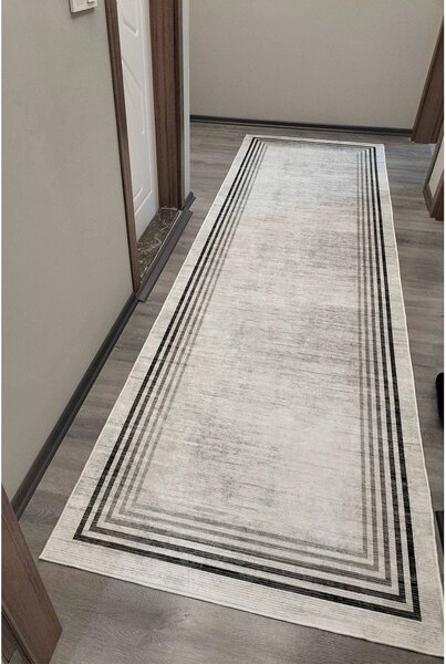Krémszínű mosható futószőnyeg 80x200 cm Simpio – Vitaus