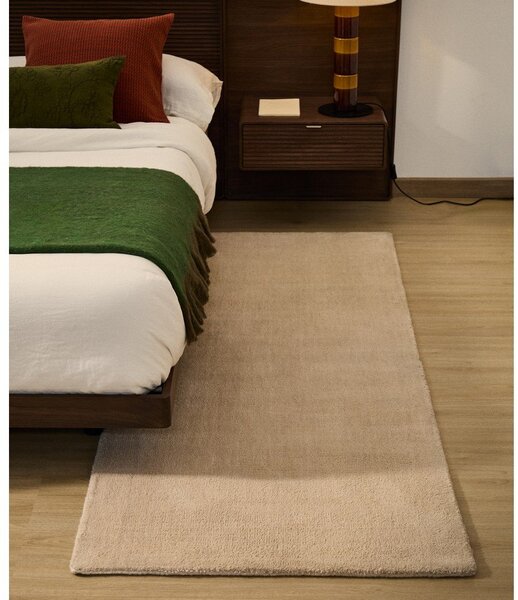 Krémszínű futószőnyeg 80x200 cm Empuries – Kave Home