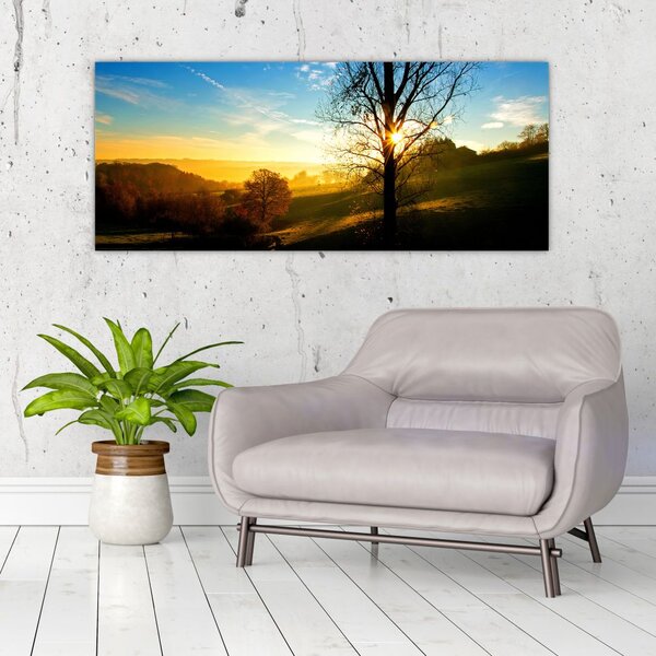 Napkelte kép (120x50 cm)
