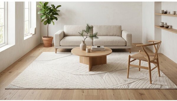Krémszínű szőnyeg 120x170 cm Lamina – ESTE