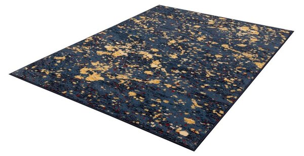 Sötétkék szőnyeg 50x70 cm Tonio – FD