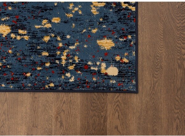 Sötétkék szőnyeg 50x70 cm Tonio – FD