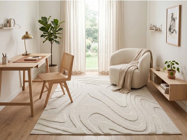 Krémszínű szőnyeg 120x170 cm Dune – ESTE
