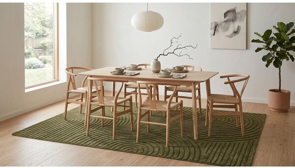 Sötétzöld szőnyeg 120x170 cm Whirl – ESTE