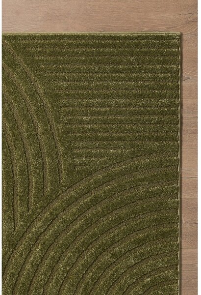 Sötétzöld szőnyeg 120x170 cm Whirl – ESTE