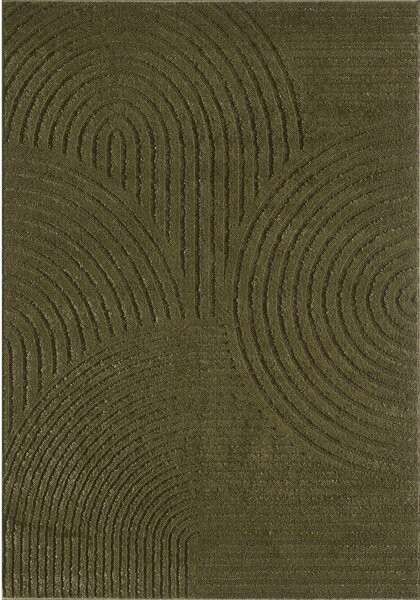 Sötétzöld szőnyeg 120x170 cm Whirl – ESTE