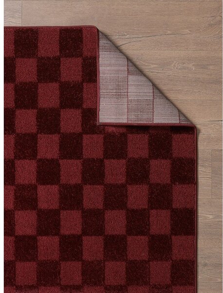 Borvörös szőnyeg 120x170 cm Mosaic – ESTE