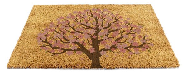 Kókuszrost lábtörlő 60x90 cm Blossom Tree of Life – Artsy Doormats