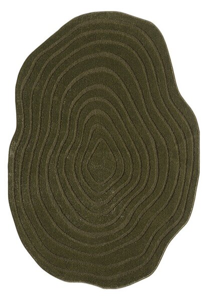 Sötétzöld szőnyeg 160x230 cm Pebble – ESTE