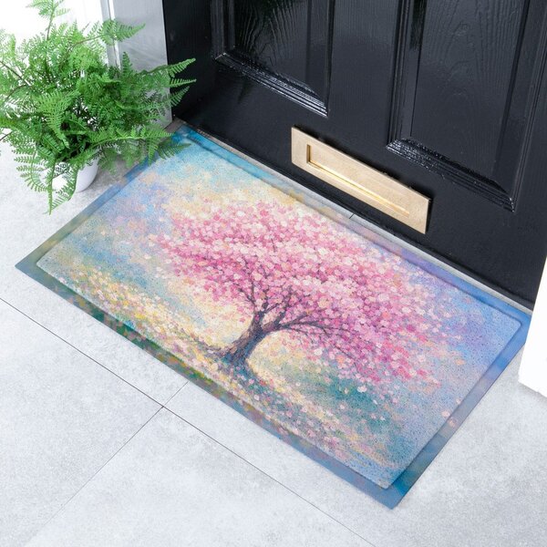 PVC lábtörlő 40x70 cm Blossom Tree – Artsy Doormats