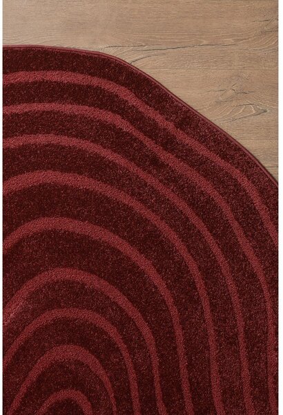 Borvörös szőnyeg 160x230 cm Pebble – ESTE