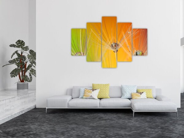 Cseppek a növényen képe (150x105 cm)