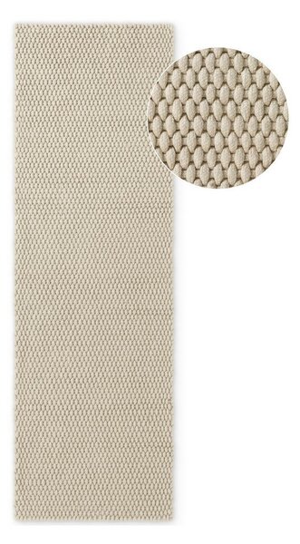 Krémszínű kültéri-beltéri futószőnyeg 80x250 cm Southwark – Ted Baker