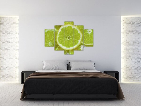 Kép - citrom szelet (150x105 cm)