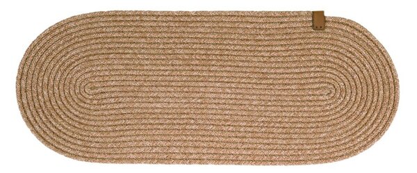Natúr színű lépcsőszőnyeg szett 16 db-os 25x65 cm Milo – Vitaus