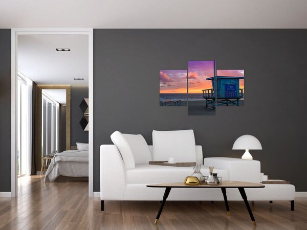Kép a Santa Monicai strandtól (90x60 cm)