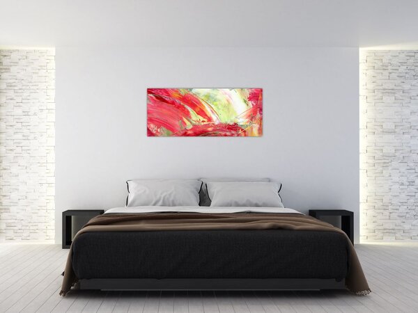 Absztrakció kép - festmény (120x50 cm)