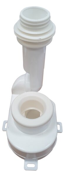 CeraStyle CITY - PISZOÁR - porcelán - HÁTSÓ vízbekötésű - szifonnal - 55 cm x 32 cm