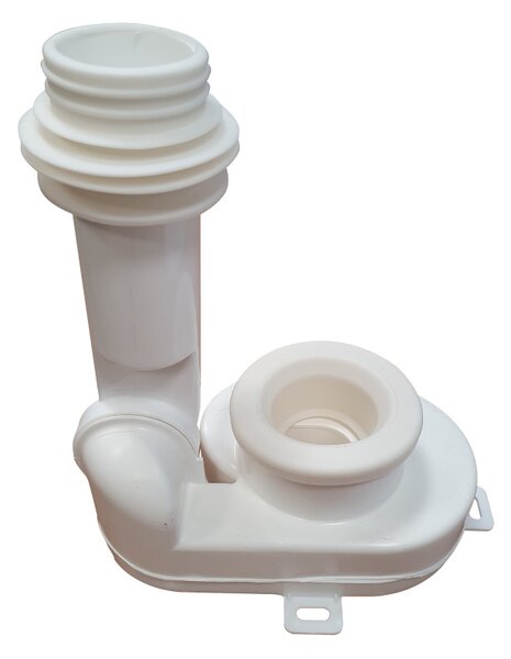 CeraStyle CITY - PISZOÁR - porcelán - HÁTSÓ vízbekötésű - szifonnal - 55 cm x 32 cm