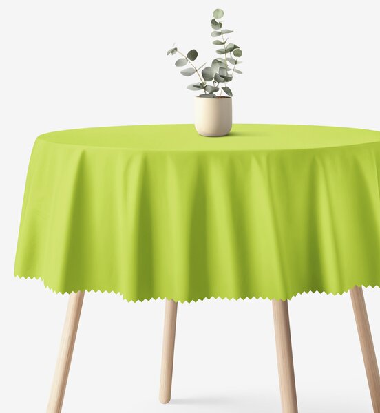 Goldea kör alakú teflonos terítő - zöld Ø 150 cm