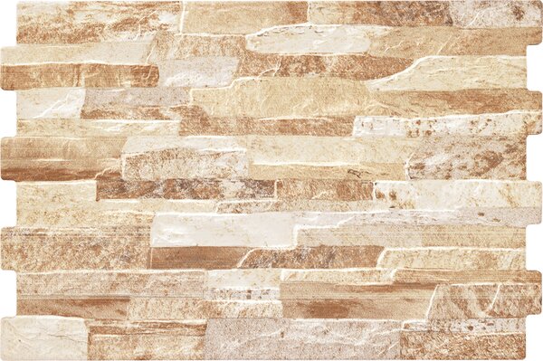 Burkolat Geotiles Brick kő terra 34x50 cm dombor BRICKTE