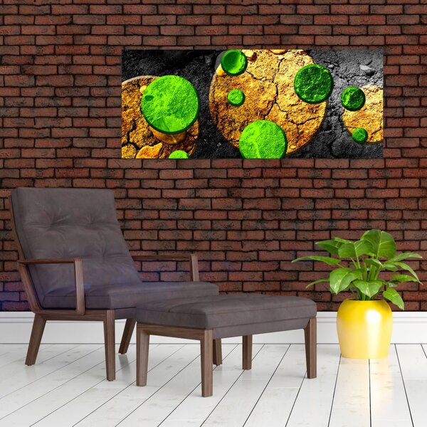 Az absztrakció képe - Gömb (120x50 cm)