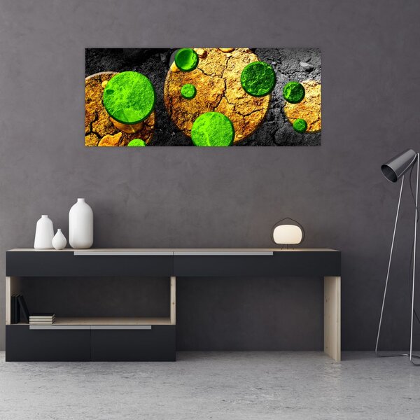 Az absztrakció képe - Gömb (120x50 cm)