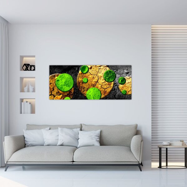 Az absztrakció képe - Gömb (120x50 cm)