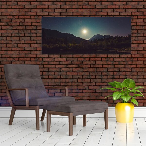 Kép - éjszakai égbolt (120x50 cm)