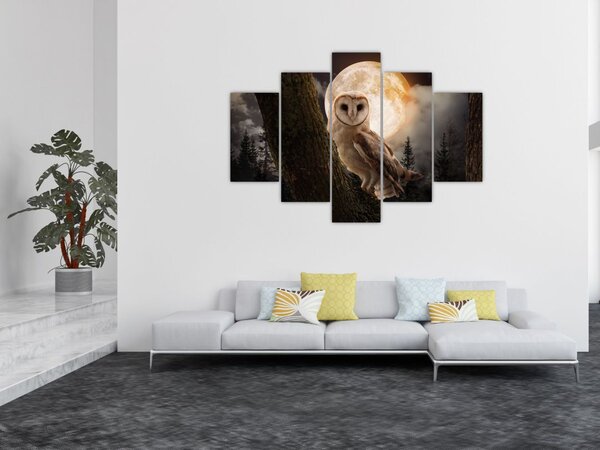 Egy gyöngybagoly képe (150x105 cm)