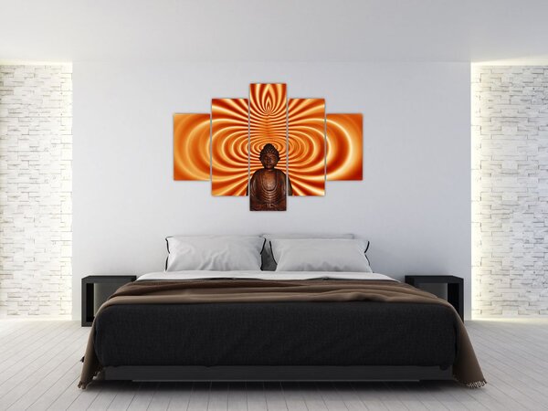 Egy szobrocska képe (150x105 cm)