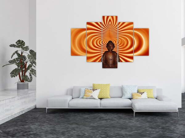 Egy szobrocska képe (150x105 cm)