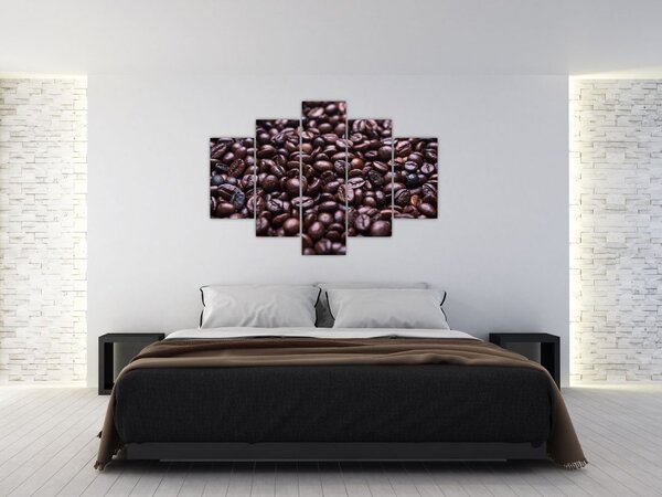Kávé szemek képe (150x105 cm)