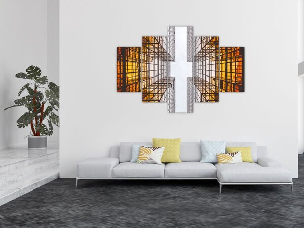 Felhőkarcoló képe (150x105 cm)