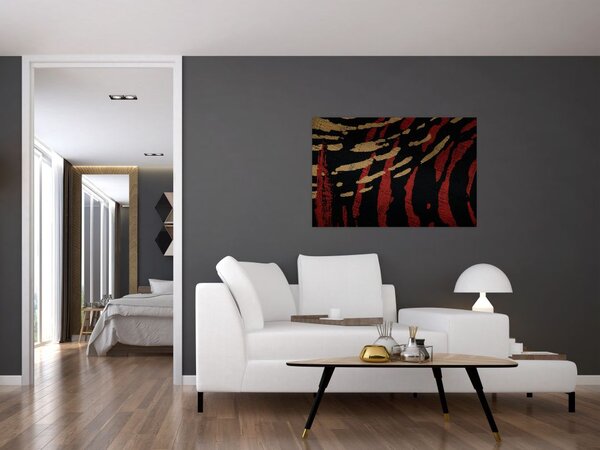 Absztrakciós kép (90x60 cm)