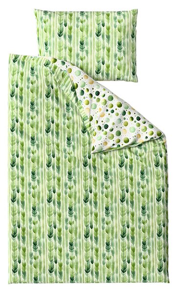 Polipamut ágyneműhuzat GREEN TREES POLY zöld Ágyneműhuzat mérete: 70 x 90 cm | 140 x 200 cm