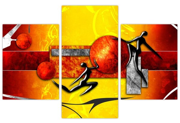 Kép - Az emberiség festménye (90x60 cm)
